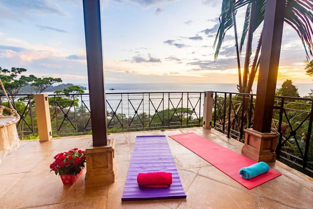 Villa Amor Del Mar With Breathtaking View Of Ocean & Jungle Dominical Eksteriør bilde