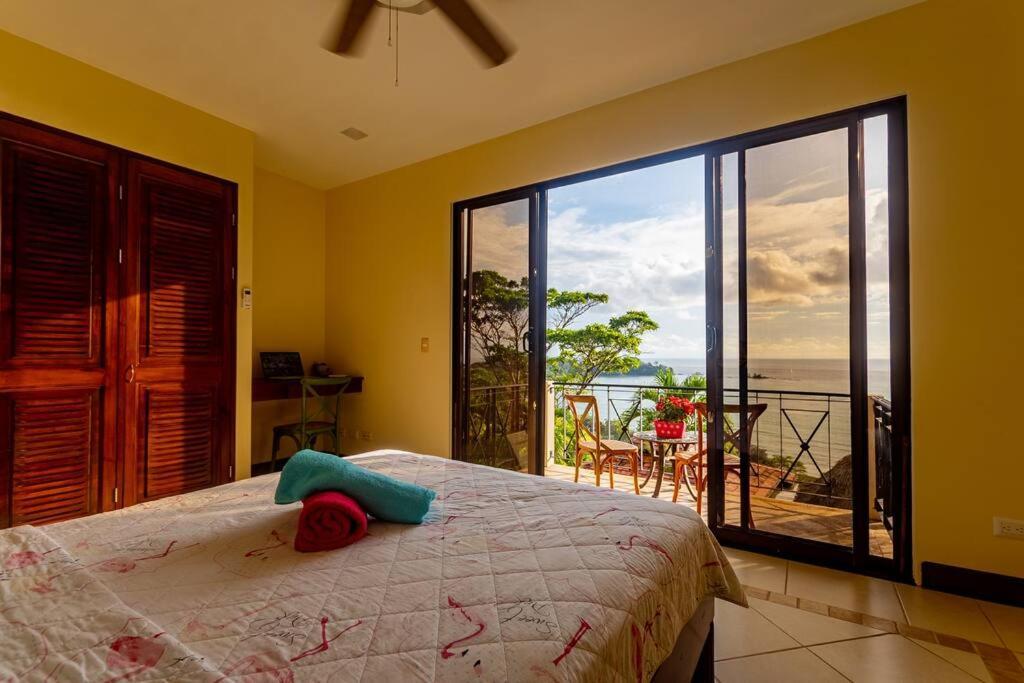 Villa Amor Del Mar With Breathtaking View Of Ocean & Jungle Dominical Eksteriør bilde