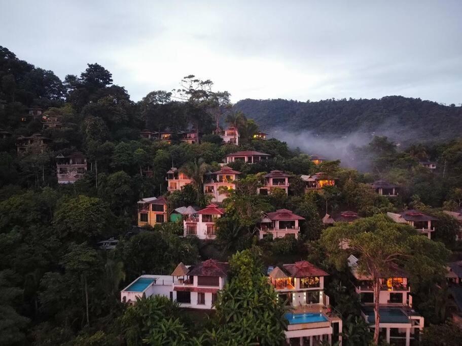 Villa Amor Del Mar With Breathtaking View Of Ocean & Jungle Dominical Eksteriør bilde